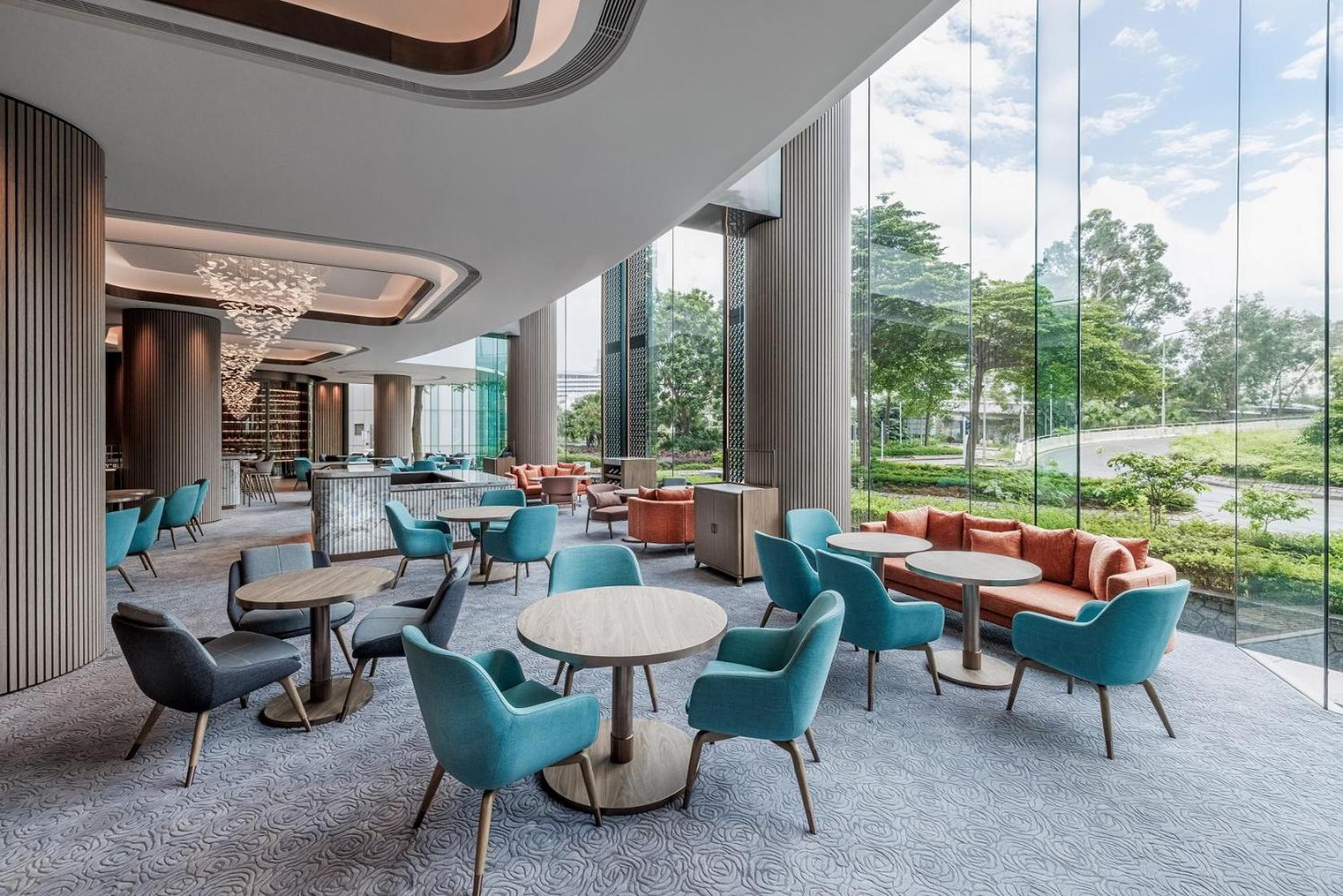 New World Millennium Hong Kong Hotel Eksteriør bilde The Lounge at KLIA